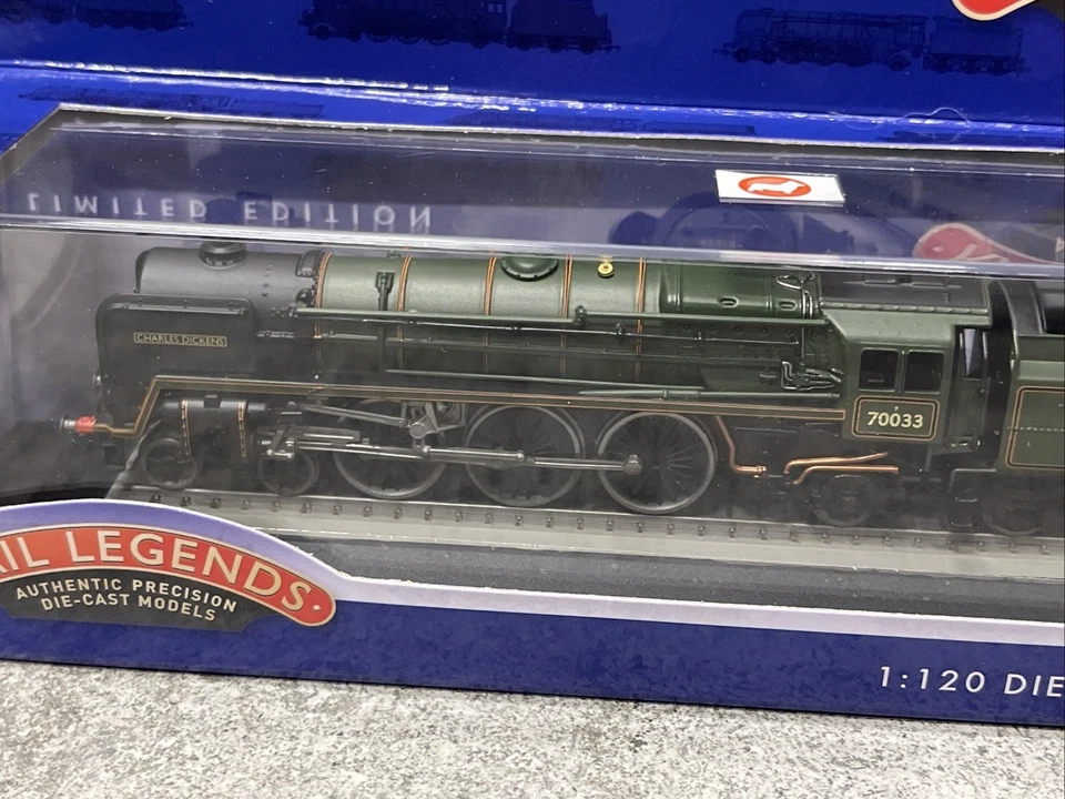 CORGI ST97704 'BR 4-6-2 BRITANNIA CLASS CHARLES DICKENS 70033 TRAIN' 1:120 MIB - Image 2 of 4