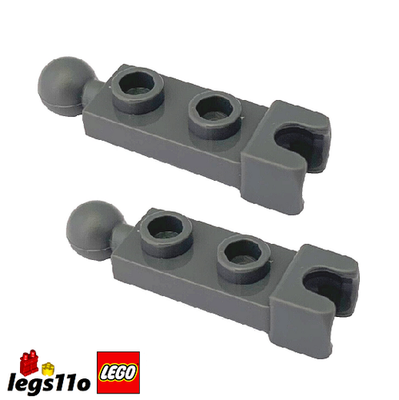「A’s 品」 LEGO 14419 Pack of 2x - Plate 1x2 with Ball Joint and Socket NEW