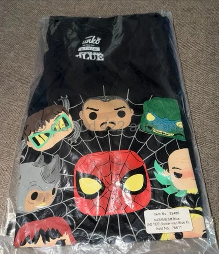 Funko POP! Tee - Spider-Man Blue Sinister Six  Marvel Collector Corps XL T-Shirt
