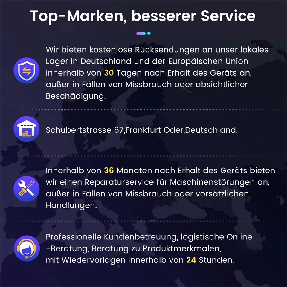 DAB+ Android 14 4+64GB Autoradio Carplay GPS Für VW Golf 5 6 Touran Tiguan Polo - Bild 4 von 4