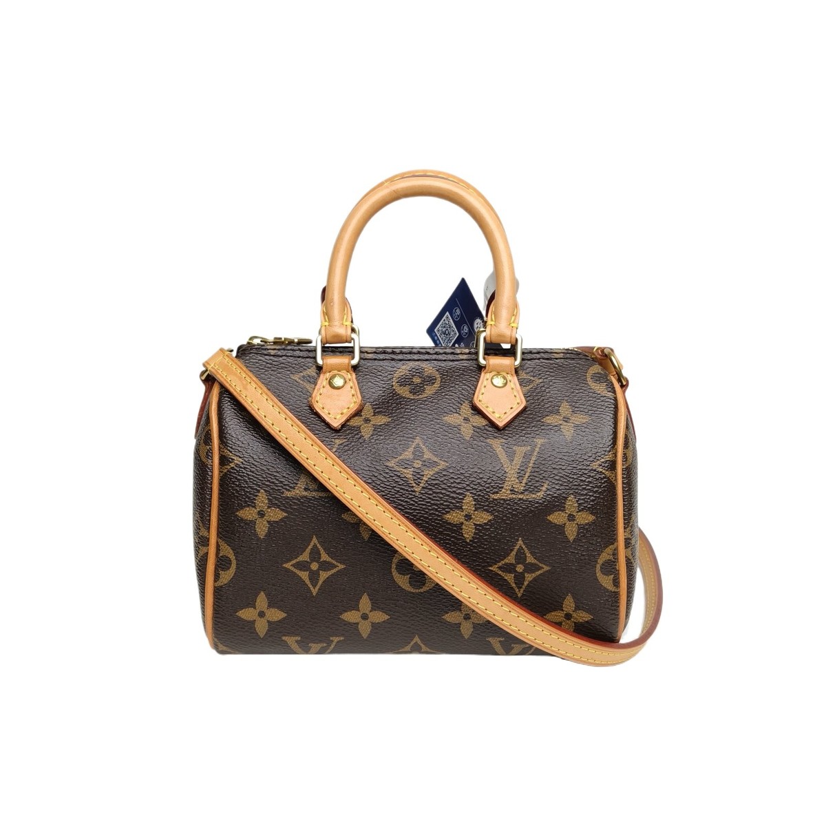 小物 LOUIS VUITTON LOUIS VUITTON Speedy Nano 16cm Monogram PVC Crossbody Bag | eBay