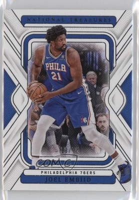 2024-25 Panini National Treasures 39/75 Joel Embiid #37 0x7c