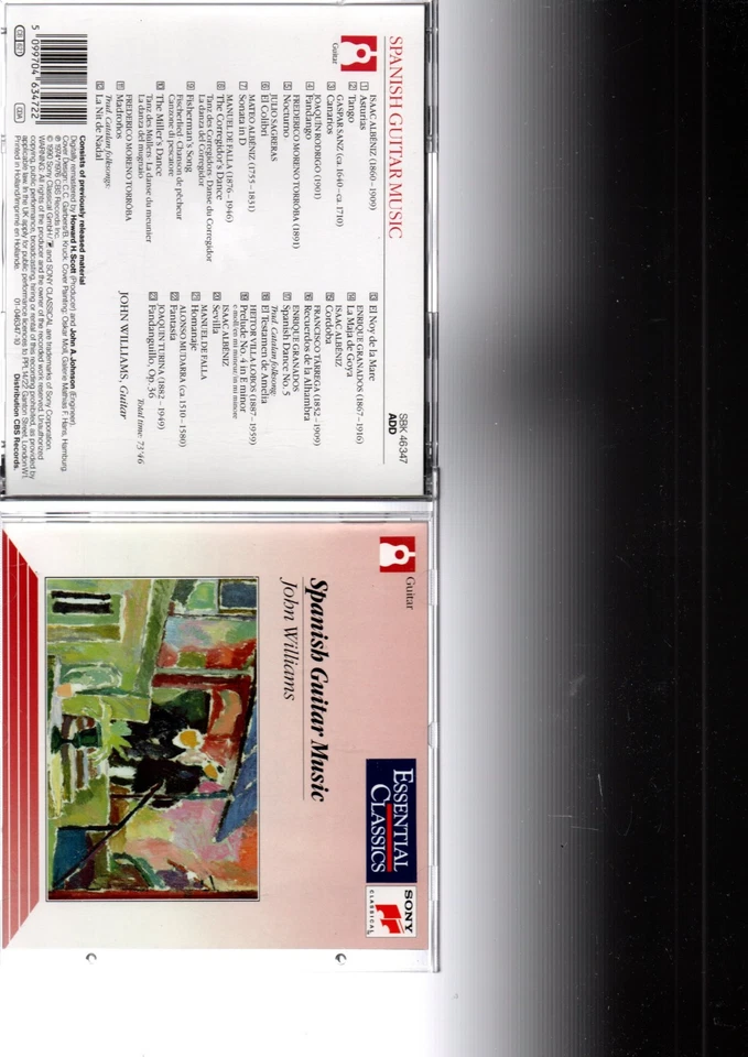 Spanish Guitar Music - John Williams - CD - Bild 2 von 2