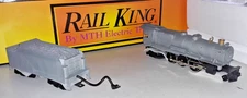 Rail King/MTH Steam Locomotive 4-6-2 & Tender - Unfinished (OO-3