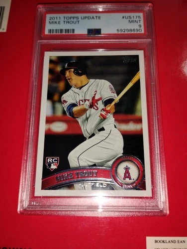 2011 Topps Update Mike Trout RC Card US175💎PSA 9🔥Mint!