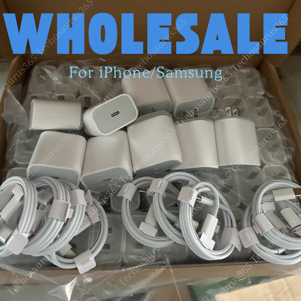 Lot 20W Fast Charger For iPhone 16 15 14 13 12 11 Pro Max USB-C Adapter PD Cable