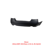 Rear Bumper Cover 2007-2012 Nissan Altima Sedan Primed Ni1100248 Rear Bumper Cover 2007-2012 Nissan Altima Sedan Primed Ni1100248