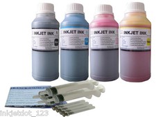 4x250ml refill ink for HP 61 61XL Deskjet 1051 1055 2510 2512 3052A 3054A