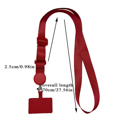 Universeller Nylon-Handy-Lanyard-Schultergurt Verstellbares Lanya v - Zdjęcie 6 z 21