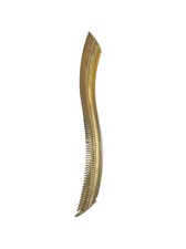 Gold Curved Comb - All Purpose Combs, All Hair Types, Detangling Styling Comb