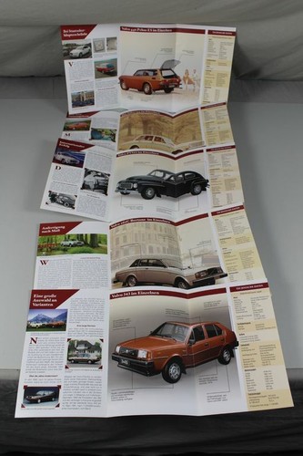 A4/7x Reklame Su Carta Foglio Illustrativo O. Ä Volvo + Police Auto - 45x15/S270 - Foto 11 di 12