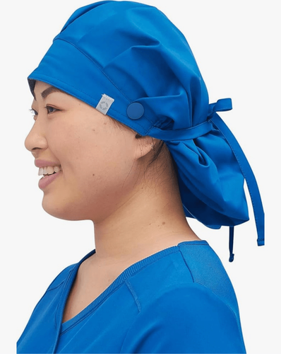 NEW Workwear Revolution Tech Bouffant Scrubs Hat WW508AB One size - Picture 5 of 5