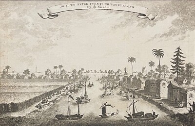 China Suzhou Provinz Jiangsu 1750 Von Jacob Van Der Schley (1715-1779)