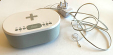 Radio Alarm Clock I-box Dawn 79224PI Bluetooth FM Clock Wireless Charger White
