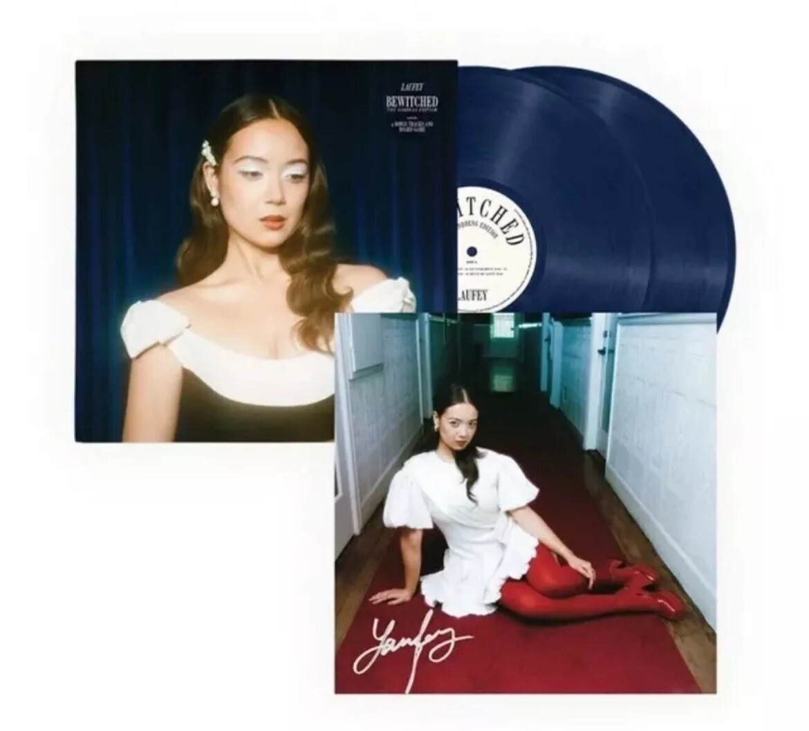 Laufey - Bewitched : The Goddess Edition Navy 2LP Vinyl w/ SIGNED