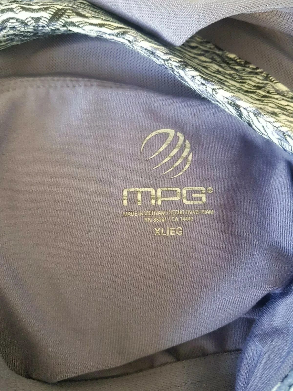 mpg racerback sporty performance gear activewear tennis 
