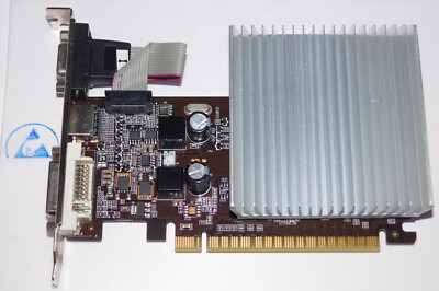 Nvidia GeForce 8400GS Gainward NEAG84S0HD53 512MB PCIe Grafikkarte Passiv HDMI