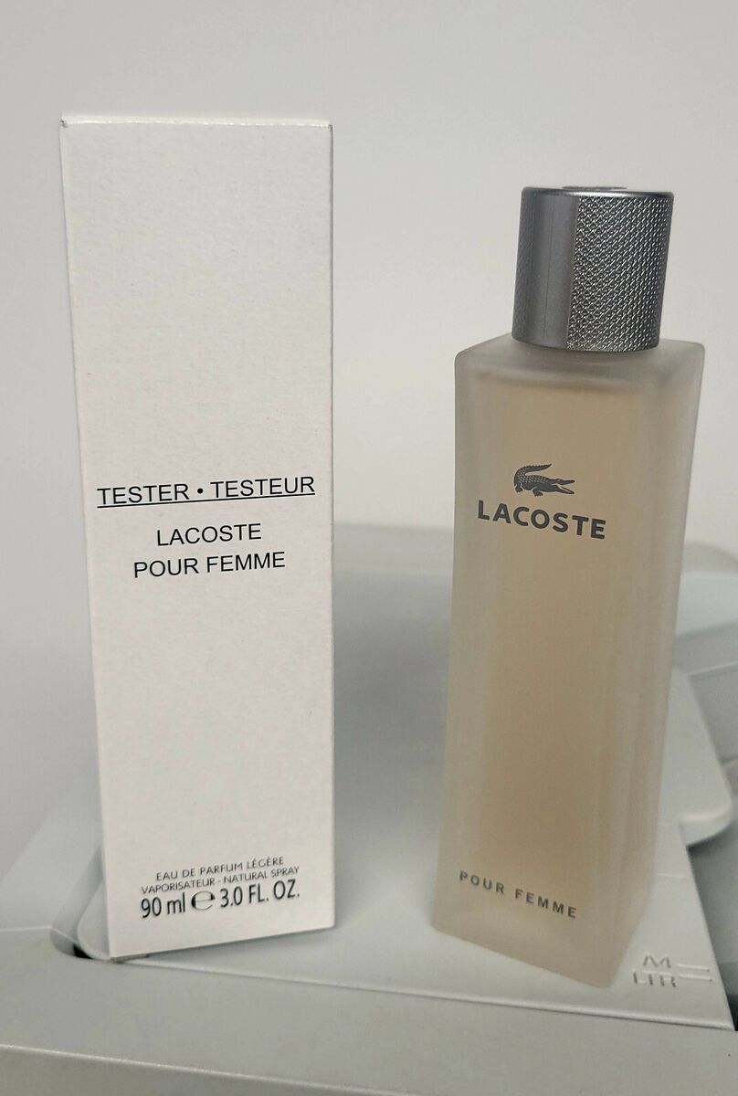 Lacoste Pour Femme Eau De Parfum Spray (Tester) By Lacoste - 3 oz Lacoste Pour Femme Eau De Parfum Spray (Tester) By Lacoste - 3 oz