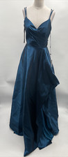 Alyce Paris Spaghetti Strap Long Sweetheart Neckline HIGH Formal Dress 6 60094