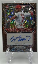 Jo Adell 2021 Panini Prizm Bronze Donut Circles Prizm RC Auto 10/15! Angels