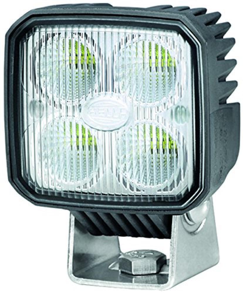 (TG. mit Befestigungswinkel) HELLA 1GA 996 284-091 LED Faro da lavoro, Dx - NUOV