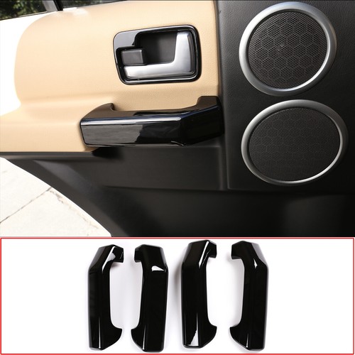 Cubierta de moldura de manija de puerta interior negra piano para Land Rover Discovery 3 2004-2009 - Imagen 11 de 11