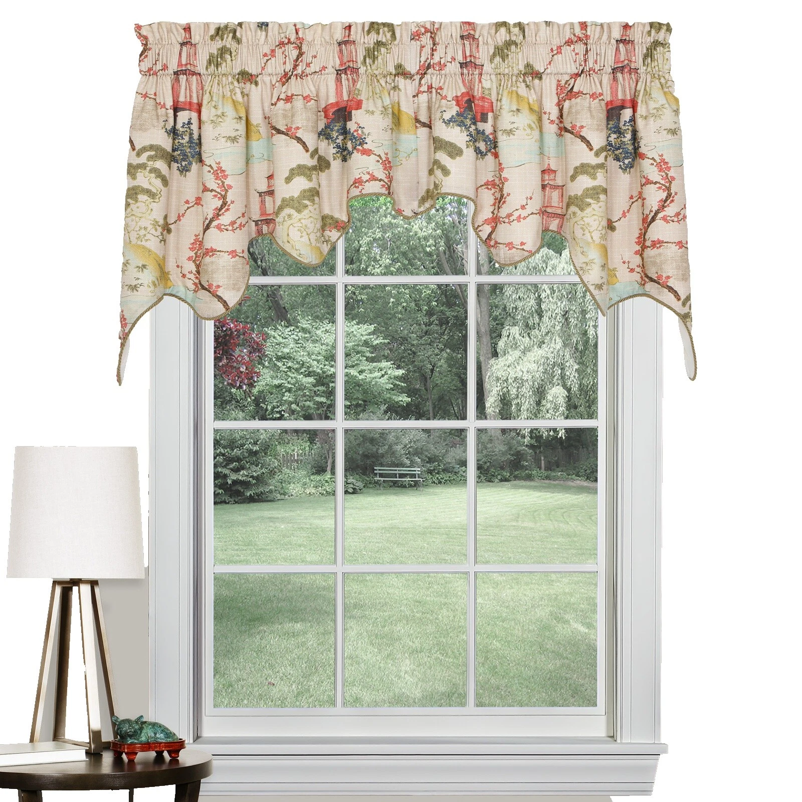 Multicolor Floral Window Curtains & Drapes