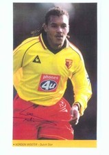 Nordin Wooter - Watford - Signed Picture - COA (28111)