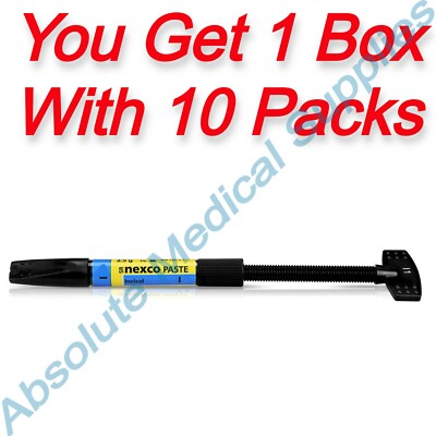 *10-PieceS* Ivoclar Vivadent SR Nexco 2.5g Paste Incisal I5 I 5 Refill 640428
