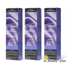L'OREAL Excellence Creme Gray Coverage Permanent 1.74 oz ( 3 PACKS )