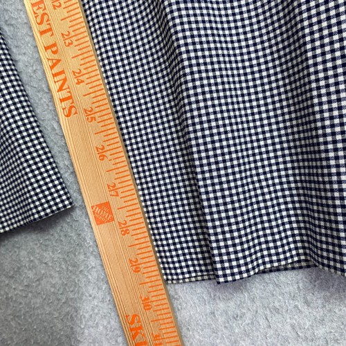 Charter Club Dress Pants Womens 18W Blue Check Pull On Cambridge Slim Stretch - Picture 6 of 18