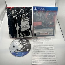 Persona 5 SteelBook Launch Edition - PlayStation 4 2017 Ps4 - VGC A Condition