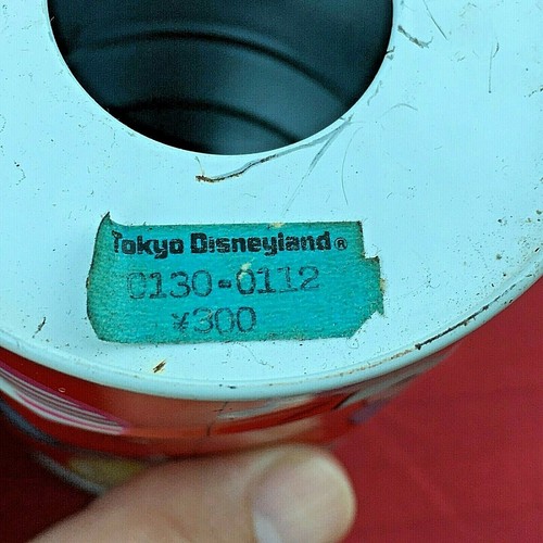 Walt Disney Mickey Mouse Minnie Dumbo Tin Can Bank RARE Tokyo Disneyland 1984 - Picture 8 of 11