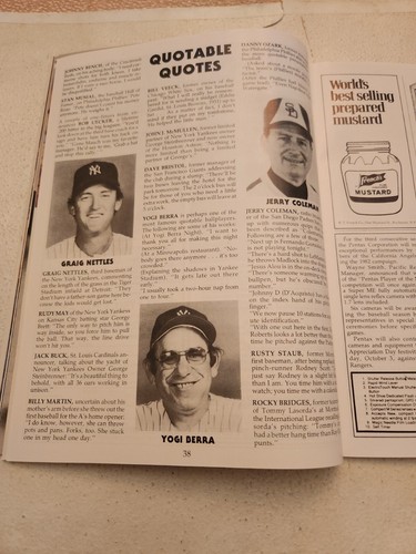 1982 Seattle Mariners @ California Angels Baseball Ticket Stub and Game Program - Foto 8 di 14