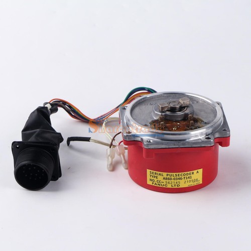 1PCS Used Fanuc A860-0346-T141 Encoder Tested A8600346T141 - Foto 5 di 11
