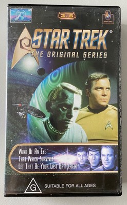 Star Trek The Original Series 3.5 Season 3 Episodes VHS Tape