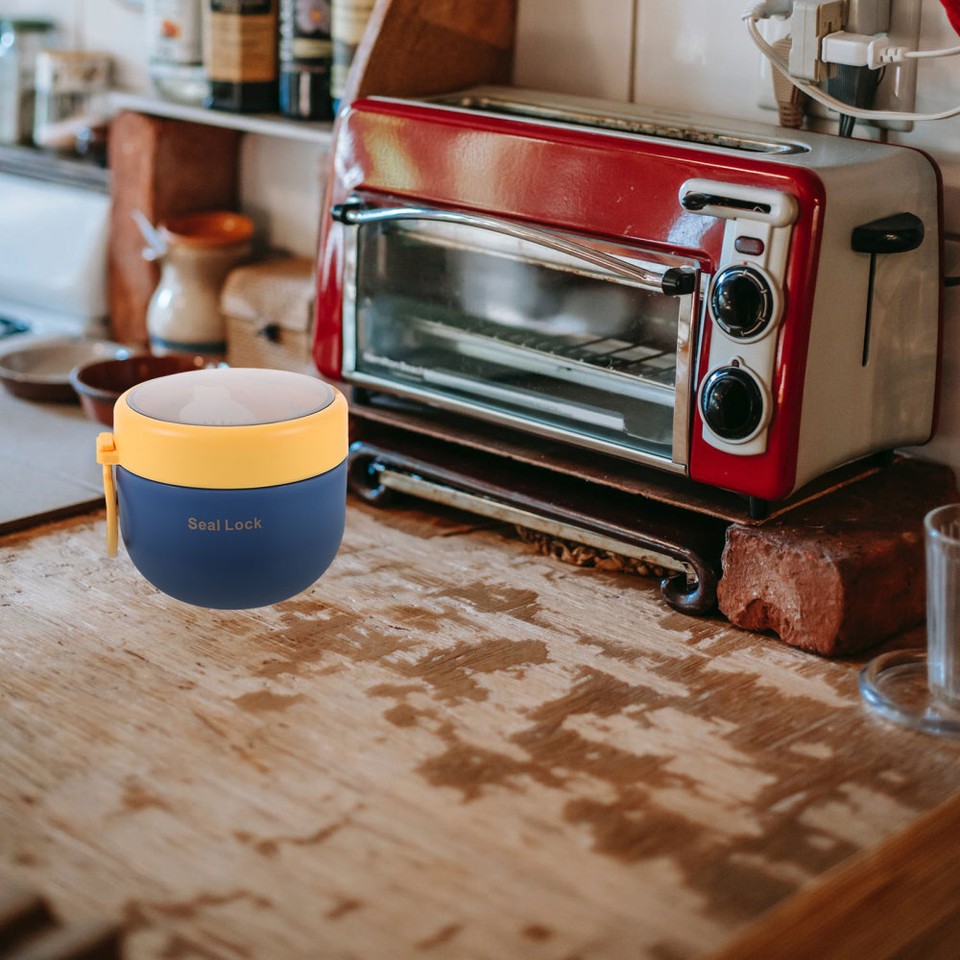 Vacuum Sealer Containers Food Soup Jar Cup Outdoor Oatmeal Carrier Work