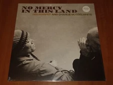 BEN HARPER CHARLIE MUSSEL WHITE NO MERCY IN THIS LAND LP VINYL EU 1st PRESS! New