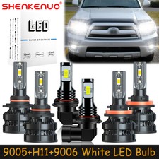 For Toyota 4Runner 2006-2009 6X LED Headlights Bulbs High Low Beam Fog Light Z8