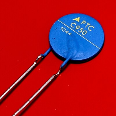 [1x] C 950 TDK Thermistor PTC 3.7  ±25% 54V 160°C 2-Pin Radial Strip