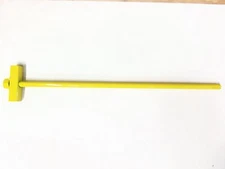 24 Inch Wolf Fang Stake Driver YELLOW Anchors  Traps  Trapping Snares Coyote