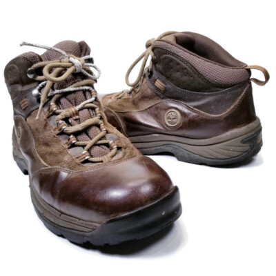 Timberland Outdoor Conway Brown Leather Mid Hiking Boots  display picture 2