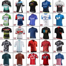 Radfahren Radtrikot Herren Atmungsaktiv Fahrradtrikot Kurzarm Cycling Jersey Neu