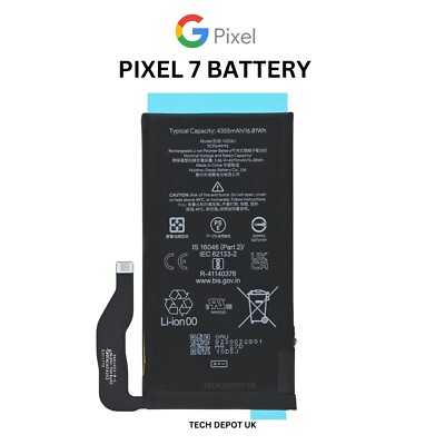 Original Google Pixel 7 Ersatzakku GZE8U - 4355mAh