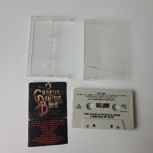 THE CHARLIE DANIELS BAND A DECADE OF HITS CASSETTE 1983 AUDIO TESTED - Picture 3 of 6