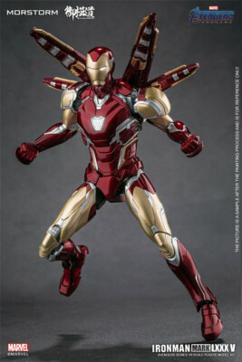 Morstorm 1/9 Iron Man Mark LXXXV MK85 PVC Model Kit Figure Toy