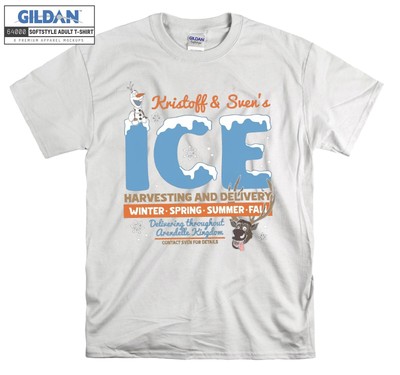 Frozen Kristoff Svens Ice Harvesting And D Hoodie Tshirt Herren Damen Unisex AB285