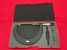 Starrett 486P-4 Blade Type Micrometer 3-4" Range, Speeder Thimble