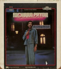 Richard Pryor Here And Now 1983 CED RCA SelectaVision Videodisc TESTED WORKING