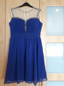 little mistress royal blue dress